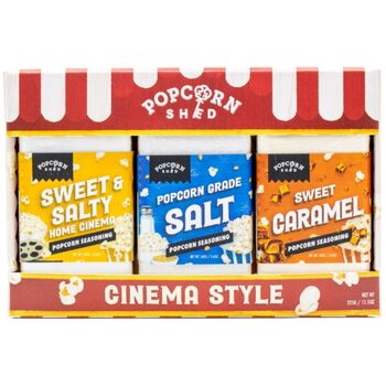 Popcorn Seasoning Cinema Style Bundle Three Pack Gift Set, 2 of 4