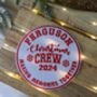 Personalised Family Christmas Crew Embroidered Fabric Patch, thumbnail 1 of 4