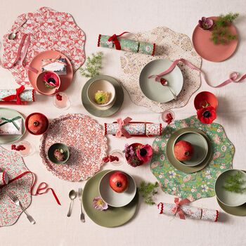 Set Of Six Liberty Print Velvet Bow Crackers, 5 of 7