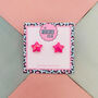 Star Glitter Resin Stud Earrings Silver, Gold And Pink, thumbnail 10 of 12