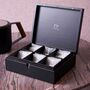 Tea Boxes Highest Quality In Bamboo Stained Black, thumbnail 1 of 6
