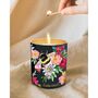 Bee Rose Noir Scented Soy Candle, thumbnail 3 of 3