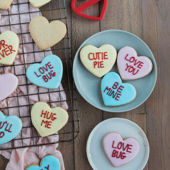 Love Heart Biscuit Baking Kit, 3 of 4