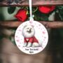 Personalised Pet Samoyed Love Decoration, thumbnail 1 of 2