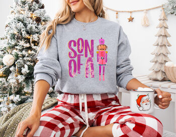 Son Of A Nutcracker Christmas Jumper, 4 of 7