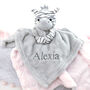 Personalised Zebra Baby Comforter, thumbnail 4 of 9