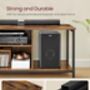 Tv Cabinet Console Unit Stand With Open Storage, thumbnail 6 of 7