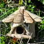 Wooden Driftwood Bird House Garden Decoration, thumbnail 5 of 12