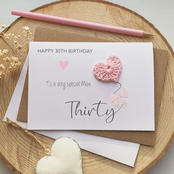 Personalised 30th Birthday Mum Card, 2 of 2