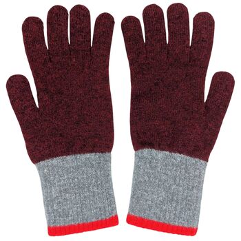 Men's Lambswool Gloves And Fingerless Mitts, 6 of 6