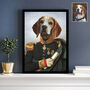 Personalised Admiral General Renaissance Pet Portrait, thumbnail 5 of 12