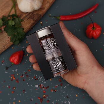 Mild Chilli Crisp Oil And Rub Cooking Gift Set, 3 of 6