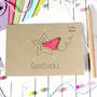 Personalised Good Luck Card With Lucky Pants, thumbnail 2 of 8