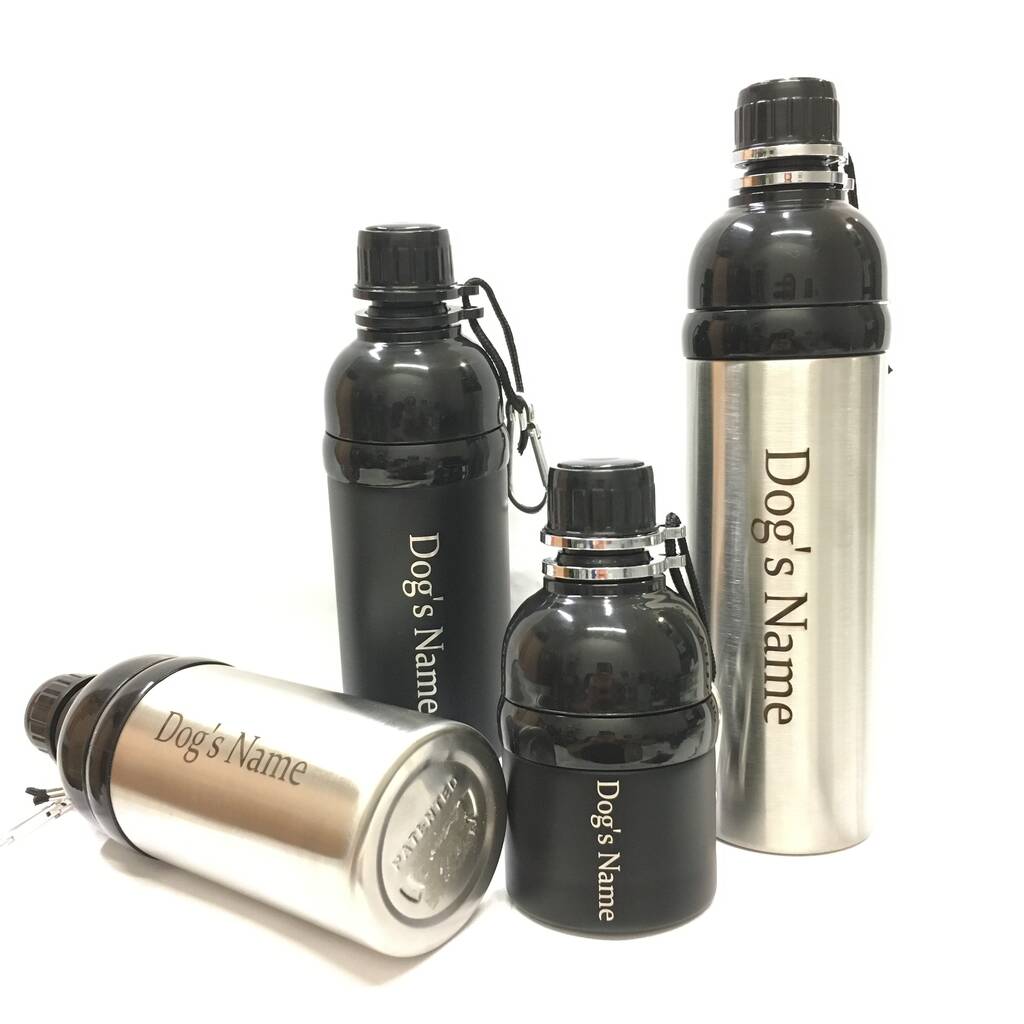 Engraved Dog Water Bottle Make It Personal, 1 of 11