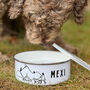 Personalised Camping Dog Bowl With Lid, thumbnail 1 of 2