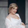 Long Sleeved Ivory Lace Bridal Kimono Cape, thumbnail 9 of 9