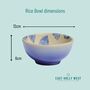 Y Thanh Ceramic Authentic Vietnamese Rice Bowl, thumbnail 2 of 4