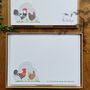 Chicken Family Note Cards, thumbnail 1 of 5