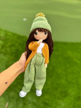 Posable Handmade Crochet Doll For Kids And Adults, 12 of 12