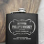 Personalised Whiskey Vintage Hip Flask, thumbnail 9 of 12