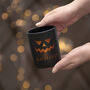 Personalised Halloween Jack O' Lantern Candle Holder, thumbnail 2 of 5