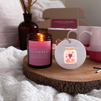 Personalised My Forever Valentine's Candle Gift Set, 2 of 8