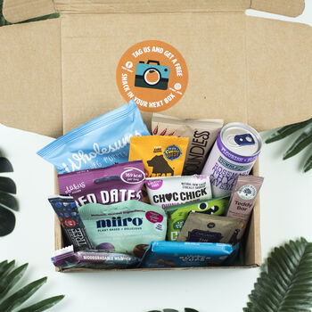 Mini Snack Box With Over 12 Premium Healthy Snacks, 3 of 12