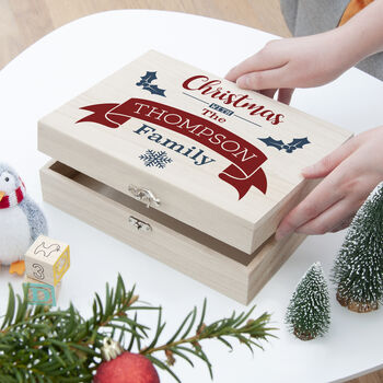 Personalised Our Family's Christmas Eve Box, 3 of 10