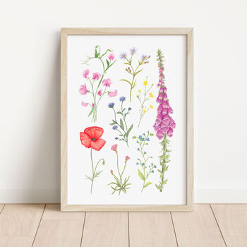 Cottage Flowers Print, 2 of 2