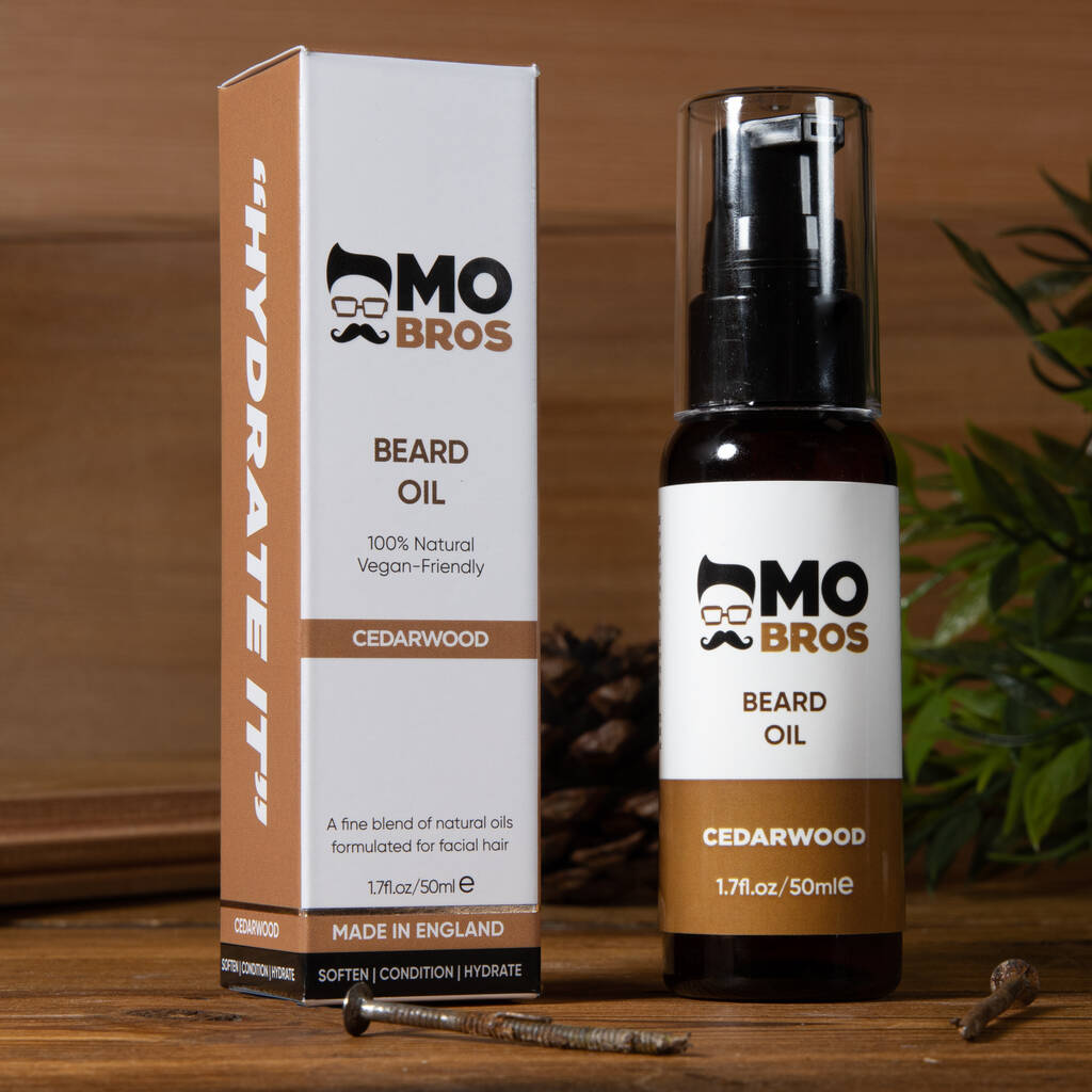 Beard Oil For Conditioning, Softening, Hydrating 50ml By Mo Bro's