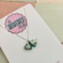 Moth Glitter Charm Necklace / Nature Inspired Gift / Forest Lover Gift / Cute Nature Accessories, thumbnail 6 of 9