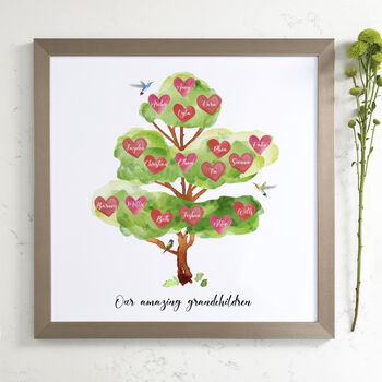 Personalised Family Tree Artwork, 9 of 12