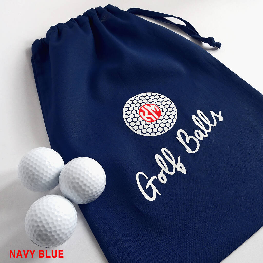 Personalised Golf Ball Bag By Frozen Fire