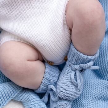 Little Brother/Little Sister Embroidered New Baby Romper Three Colours Available, 3 of 12