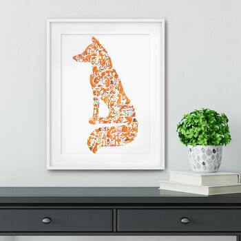 F Is For Fox Print, 4 of 4