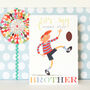 Rugby Brother Greetings Card, thumbnail 4 of 4