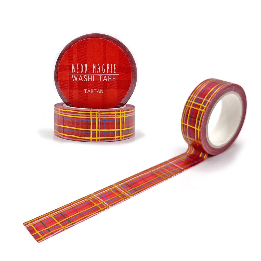 Tartan Washi Tape