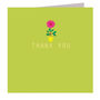 Gold Foiled Flower Thank You Card, thumbnail 2 of 4