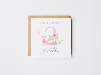 Personalised 1st Birthday Mouse Card *Age Options, 2 of 5