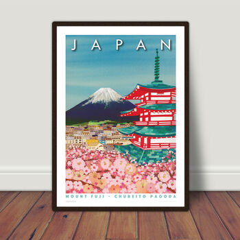 Mount Fuji, Japan Travel Print, 2 of 3