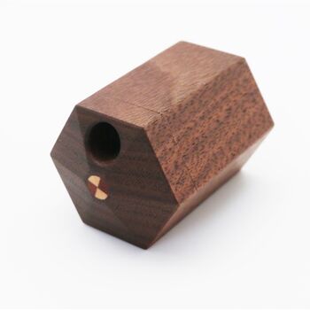 Hexagon Wood Pill Box With Five Compartments, 10 of 10