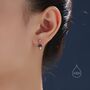 Dangling Mushroom Drop Stud Earrings, thumbnail 2 of 11