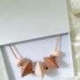 Coffee And Cream Nursing Necklace, thumbnail 7 of 8