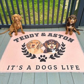 The Ulti Mutt Personalised Pet Blanket, 2 of 12
