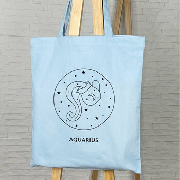 Zodiac Star Sign Tote Bag, 4 of 7