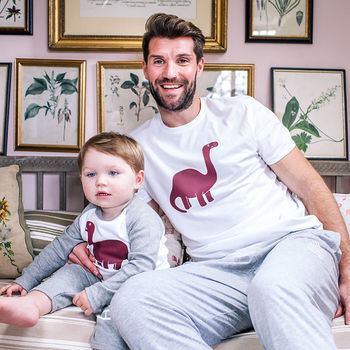 Personalised Dinosaur Family Pyjamas, 2 of 10