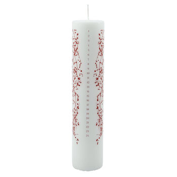 Red Berry Advent Candle, 3 of 3