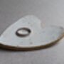 Heart Shaped Clay Valentine Ring Dish, thumbnail 1 of 10