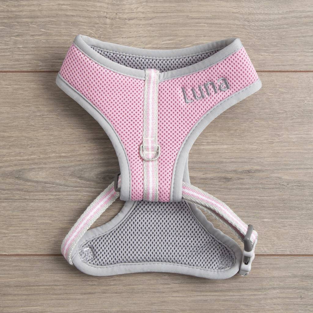 Personalised Mesh Dog Harness By My Furst Years