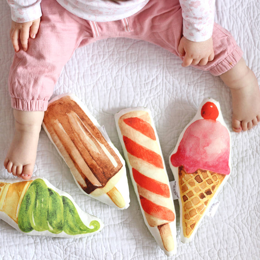 Image of Ice Lolly Baby Rattle
